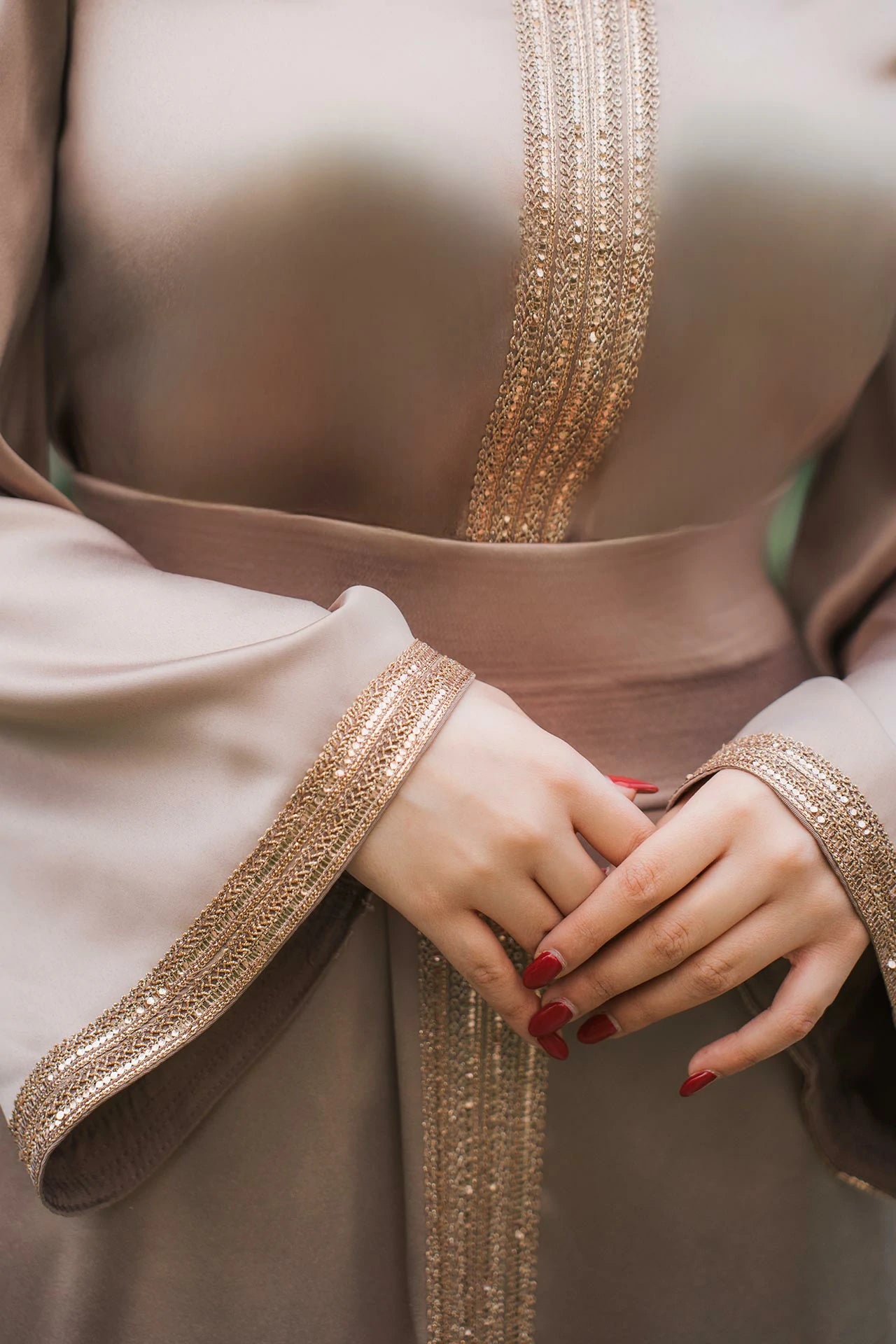 Bronze Majesty Caftan