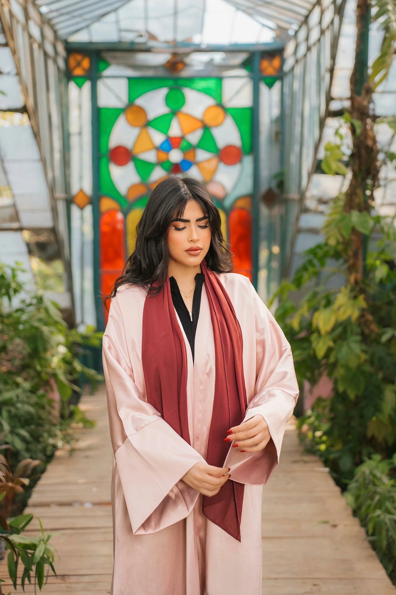 Desert Rose Abaya